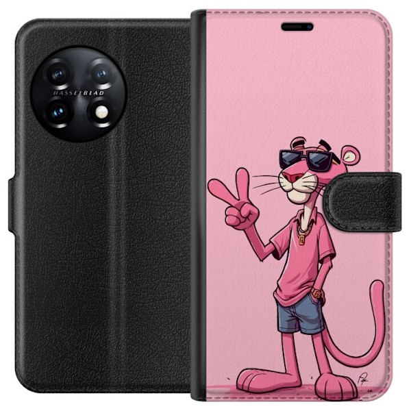 OnePlus 11R Lommeboketui Pink Panter Peace