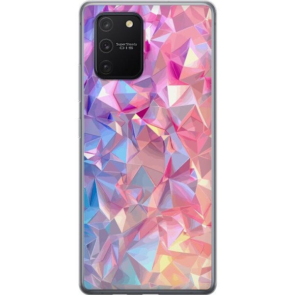 Samsung Galaxy S10 Lite Genomskinligt Skal Dimensional Fantasi