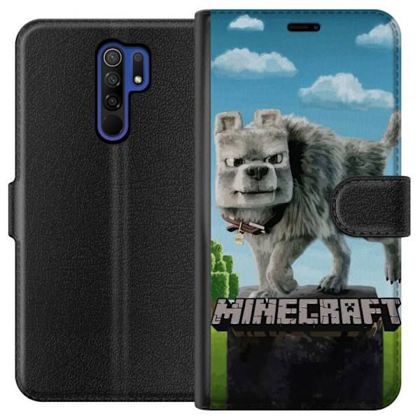Xiaomi Redmi 9 Lompakkokotelo A Minecraft Movie