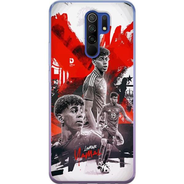 Xiaomi Redmi 9 Gennemsigtig cover Lamine Yamal