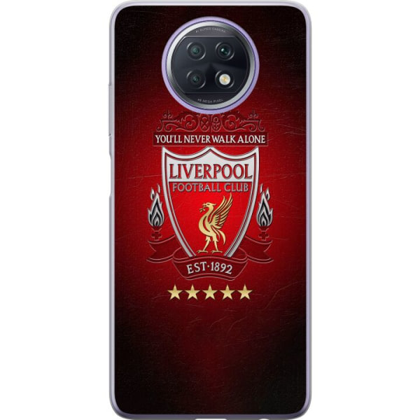 Xiaomi Redmi Note 9T Genomskinligt Skal Liverpool