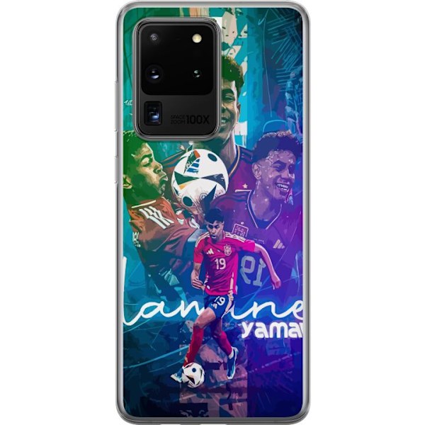 Samsung Galaxy S20 Ultra Läpinäkyvä kuori Lamine Yamal FCB