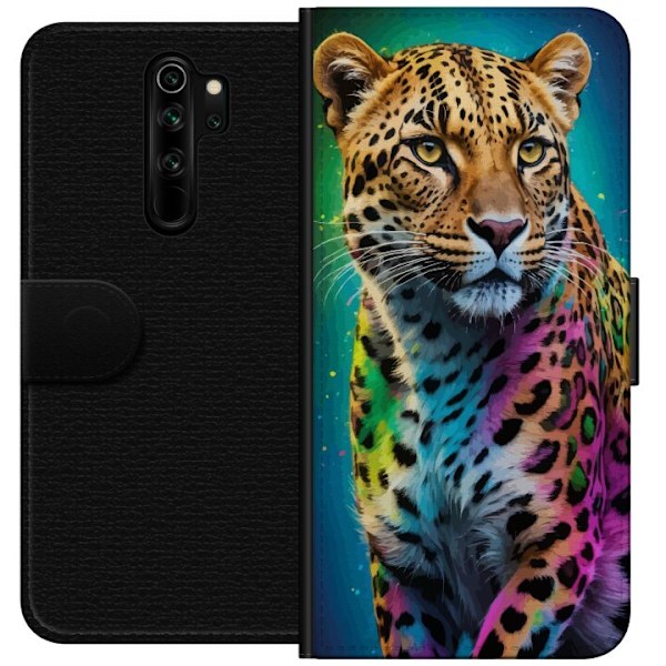 Xiaomi Redmi Note 8 Pro  Tegnebogsetui Leopard