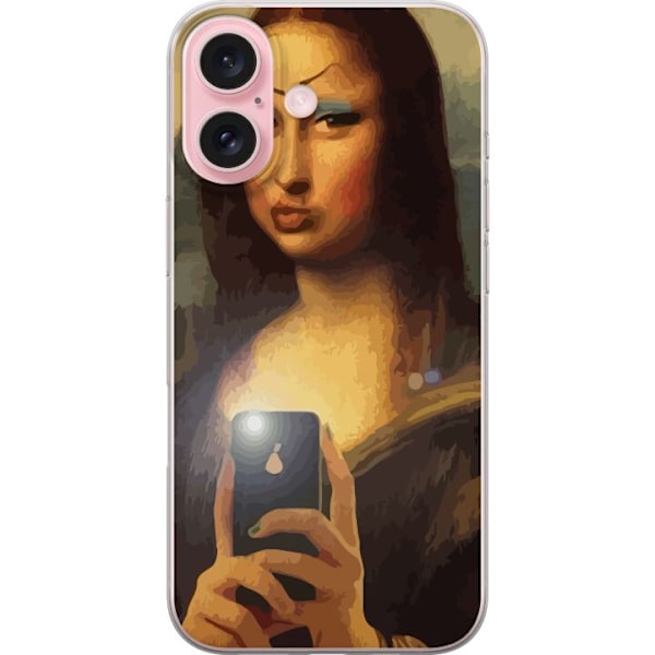 Apple iPhone 16 Gjennomsiktig deksel Selfie Mona