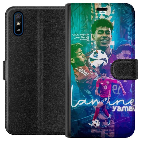 Xiaomi Redmi 9A Plånboksfodral yamal lamine