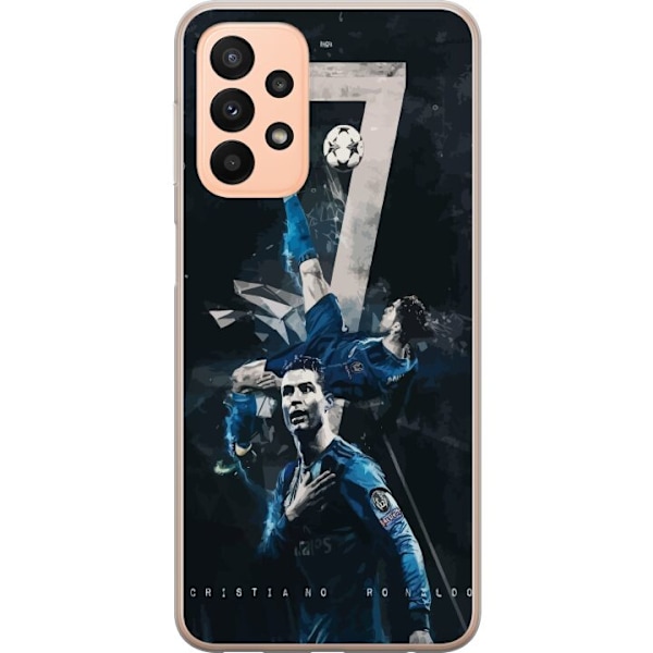 Samsung Galaxy A23 Genomskinligt Skal Ronaldo