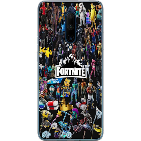 OnePlus 7T Pro Läpinäkyvä kuori Fortnite