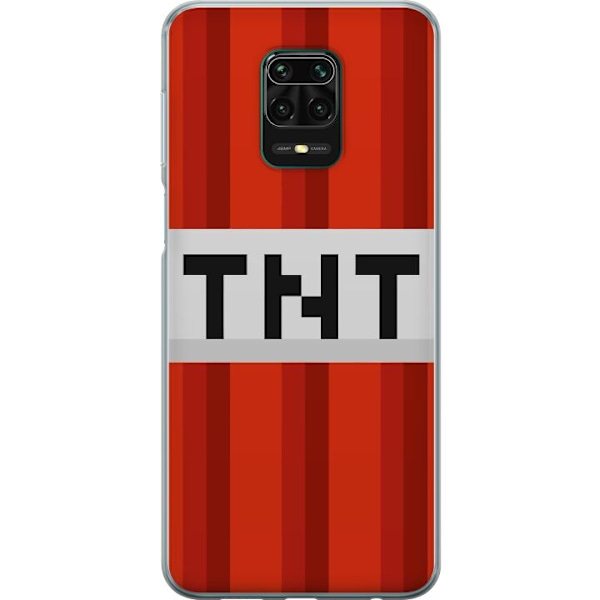 Xiaomi Redmi Note 9 Pro Genomskinligt Skal Minecraft TNT