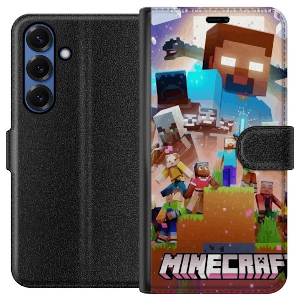 Samsung Galaxy S25+ Tegnebogsetui Minecraft