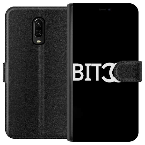 OnePlus 6T Tegnebogsetui Bitch Chanel Inspireret Streetstyle Mode Tekstmotiv Trend Ikonisk Stil Urban Design