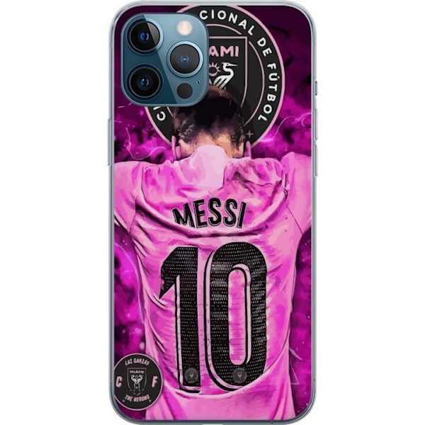 Apple iPhone 12 Pro Max Gennemsigtig cover Messi