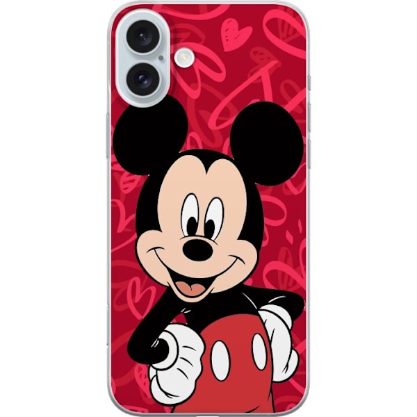 Apple iPhone 16 Plus Gennemsigtig cover Minnie Mus