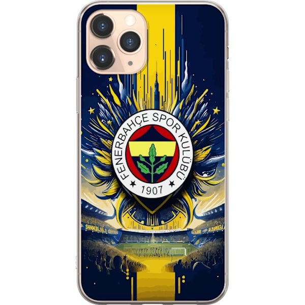 Apple iPhone 11 Pro Läpinäkyvä kuori Fenerbahçe SK