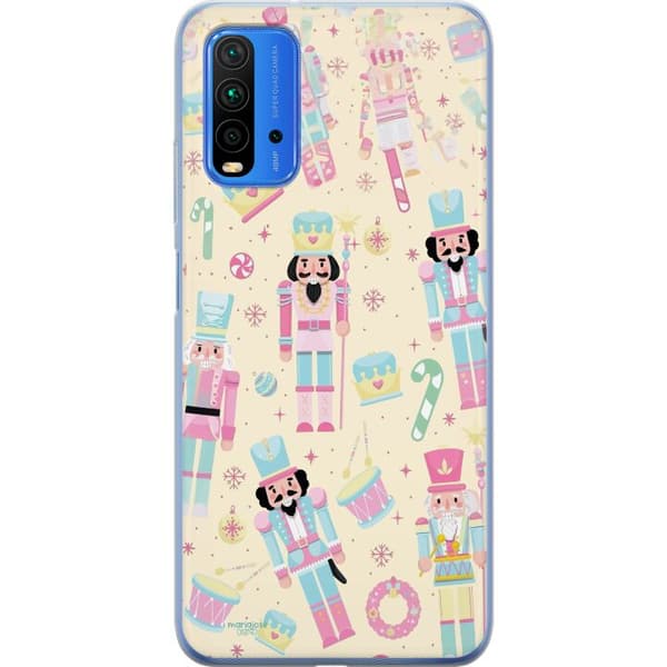 Kompatibelt Mobildeksel til Xiaomi Redmi 9T Jul rosa