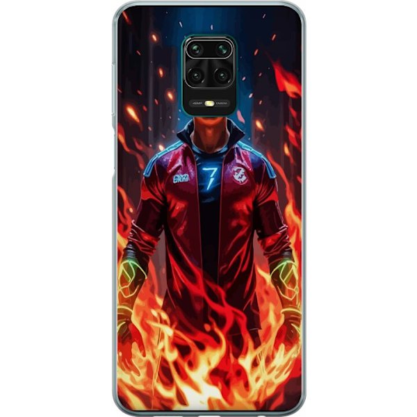 Xiaomi Redmi Note 9 Pro Genomskinligt Skal Ronaldo Inferno –