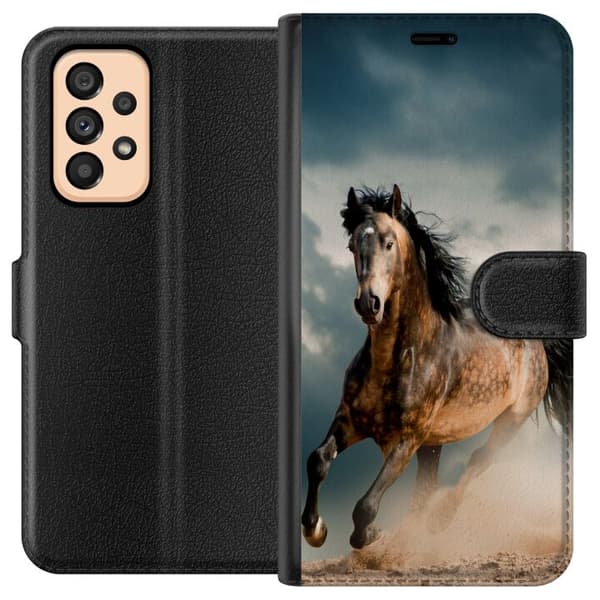 Kompatibelt Lommeboketui til Samsung Galaxy A53 5G Hest