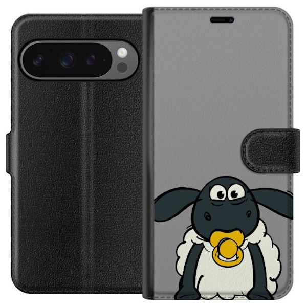 Google Pixel 9 Pro XL Lompakkokotelo Shaun the sheep