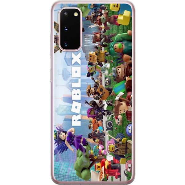 Samsung Galaxy S20 Läpinäkyvä kuori Roblox