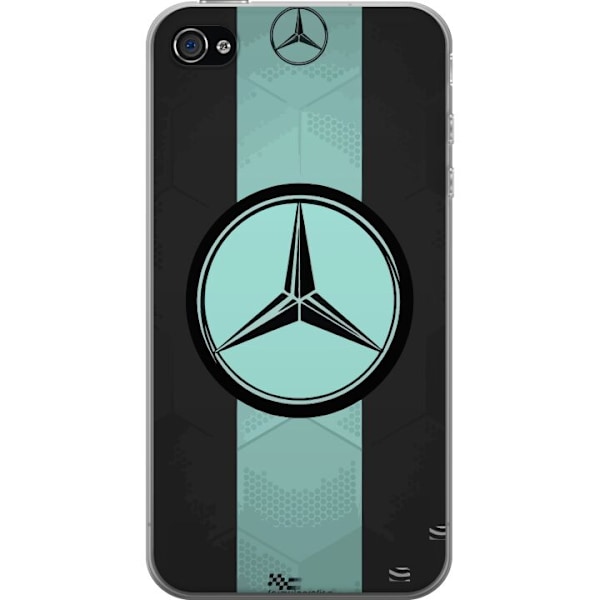 Apple iPhone 4s Genomskinligt Skal Mercedes