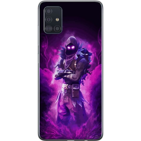 Samsung Galaxy A51 Gennemsigtig cover Fortnite