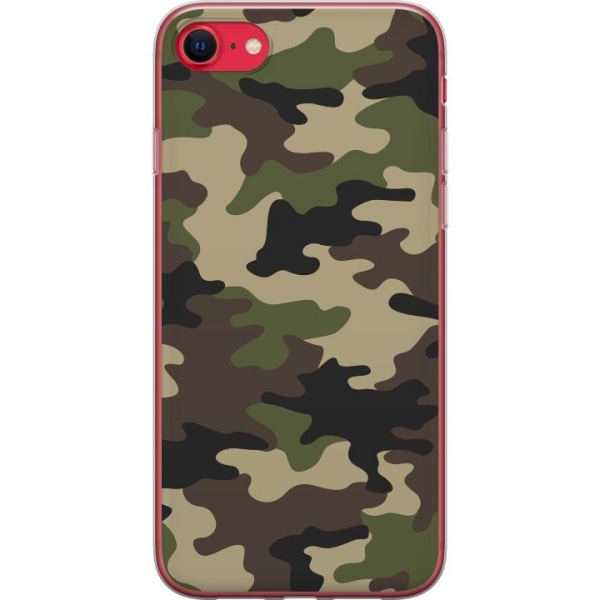 Apple iPhone 7 Cover / Mobilcover - Skov camo