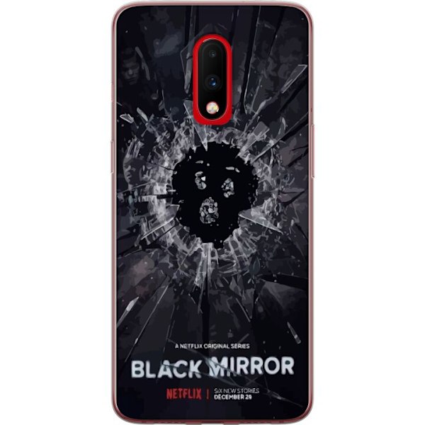 OnePlus 7 Gennemsigtig cover Black Mirror Sci-Fi Netflix Serie