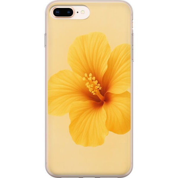 Apple iPhone 8 Plus Läpinäkyvä kuori Lemon Zing