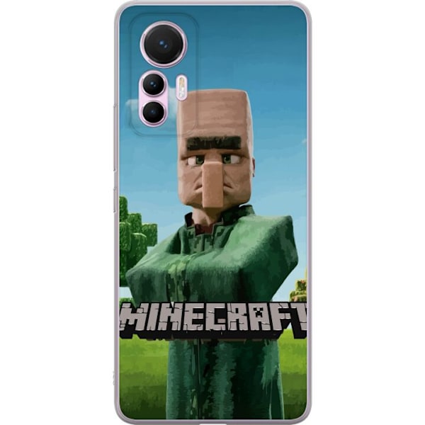 Xiaomi 12 Lite Läpinäkyvä kuori A Minecraft Movie