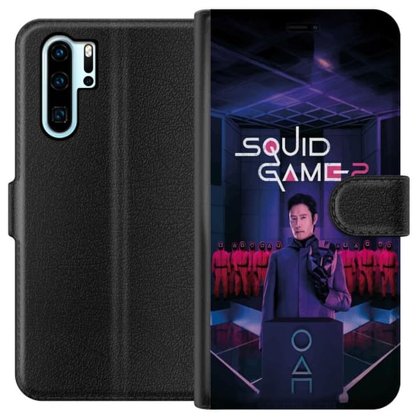 Kompatibelt Lommeboketui til Huawei P30 Pro Blekksprutspill 2 - Lederen