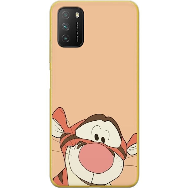 Xiaomi Poco M3  Genomskinligt Skal Tiger HEJ!