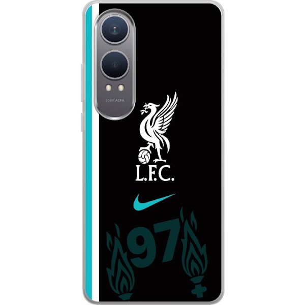 OnePlus Nord CE4 Lite Läpinäkyvä kuori Liverpool FC