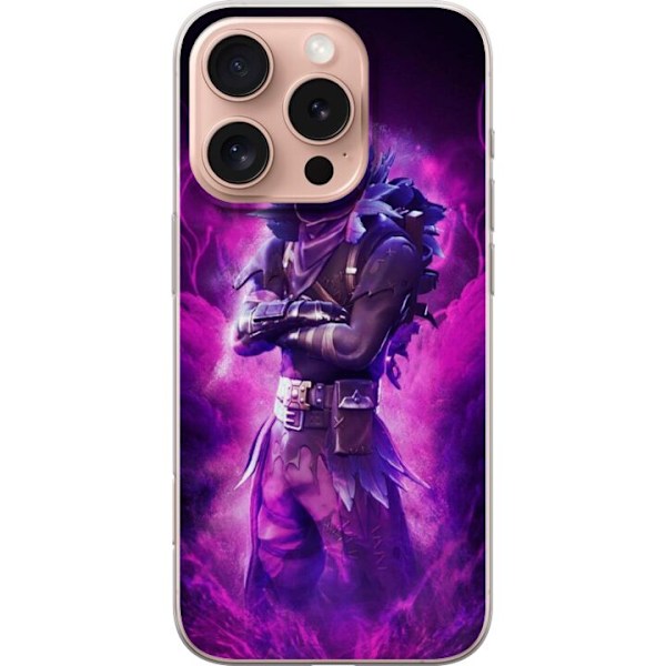 Apple iPhone 16 Pro Genomskinligt Skal Fortnite Raven