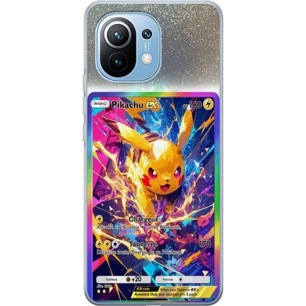 Kompatibelt Mobildeksel til Xiaomi Mi 11 Pikachu gul