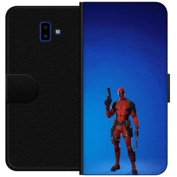 Samsung Galaxy J6+ Plånboksfodral Fortnite - Spider-Man