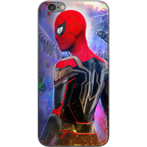 Apple iPhone 6s Plus Läpinäkyvä kuori Spider Man: No Way Home