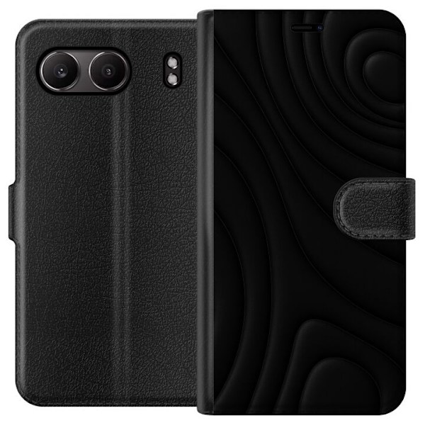 OnePlus Nord 4 Lompakkokotelo Tummat Aallot