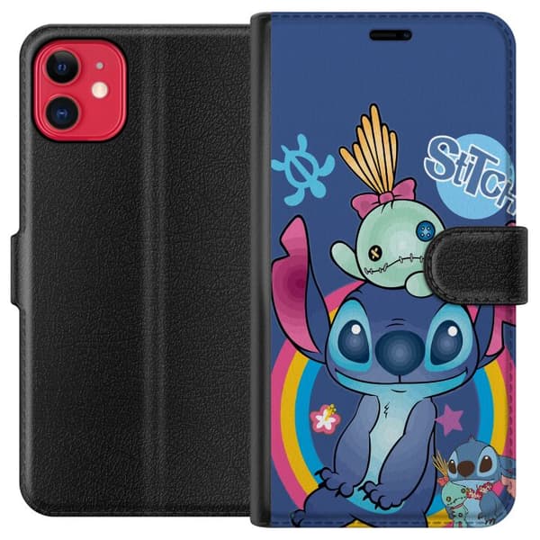 Kompatibel Tegnebogsetui til Apple iPhone 11 Stitch og ven