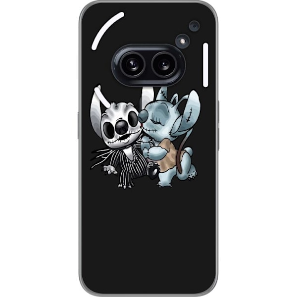 Nothing Phone (2a) Gennemsigtig cover Halloween lilo & stitch