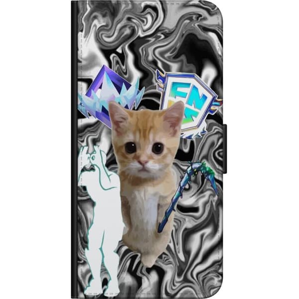 Kompatibelt Lommeboketui til OnePlus 9 Pro Katt
