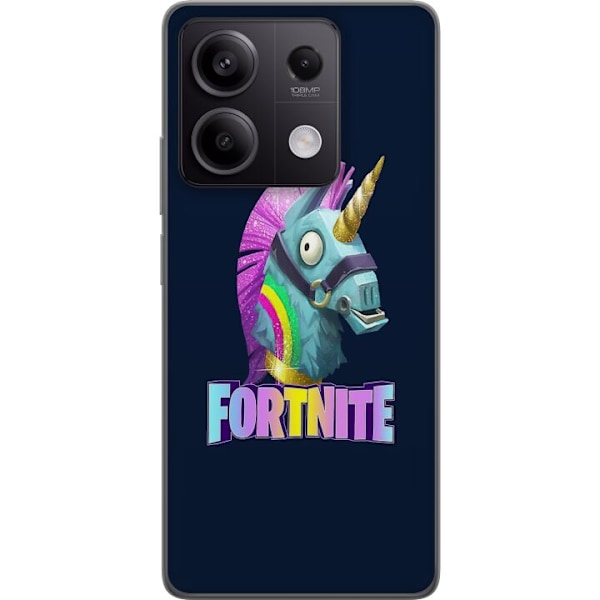 Xiaomi Redmi Note 13 Pro Gennemsigtig cover Fortnite Hest