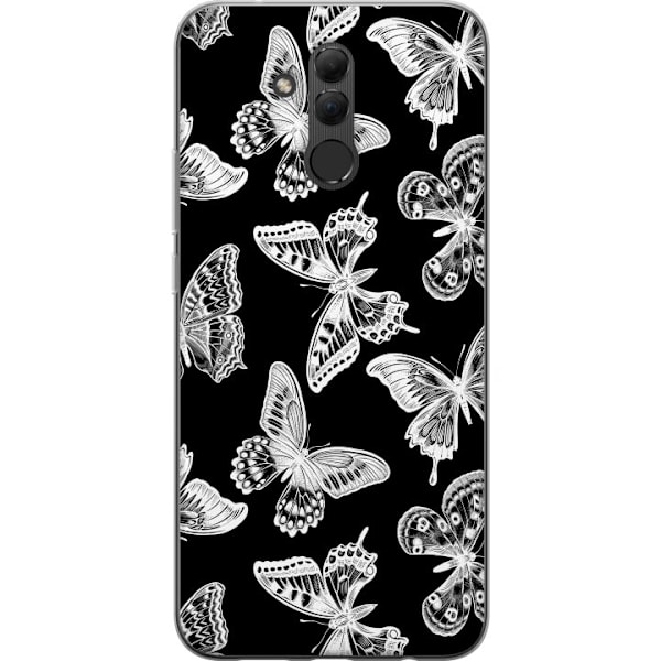 Huawei Mate 20 lite Cover / Mobilcover - Sommerfugl