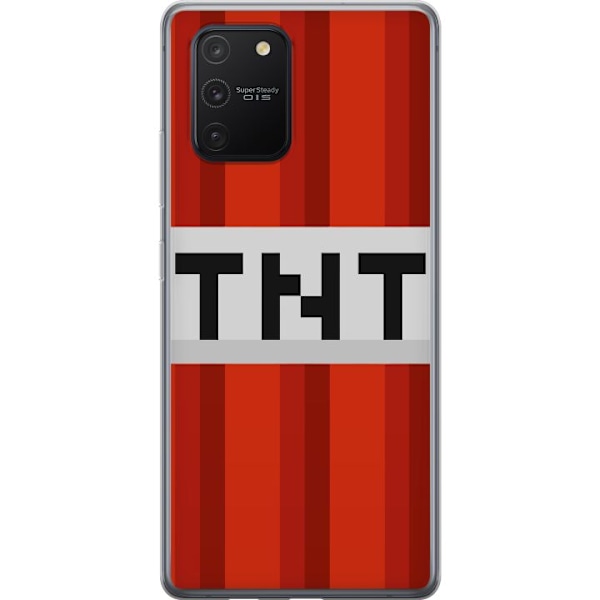 Samsung Galaxy S10 Lite Gjennomsiktig deksel Minecraft TNT