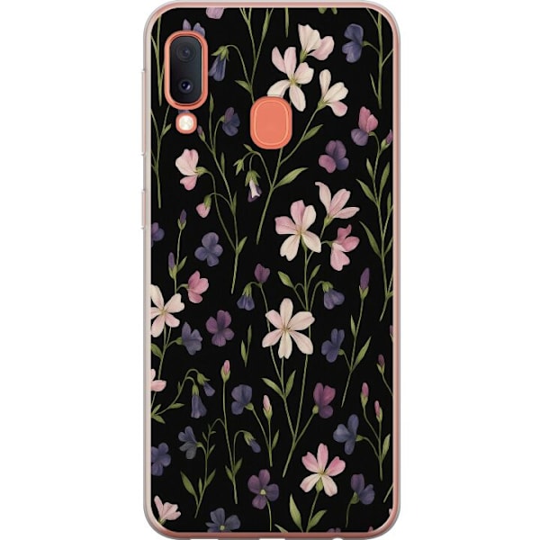 Samsung Galaxy A20e Läpinäkyvä kuori Hedelmä Rave