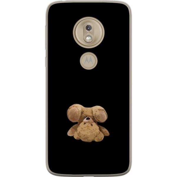 Motorola Moto G7 Play Gennemsigtig cover Op og ned bjørn