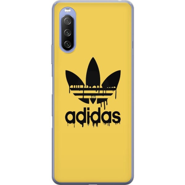 Sony Xperia 10 III Lite Gennemsigtig cover Adidas