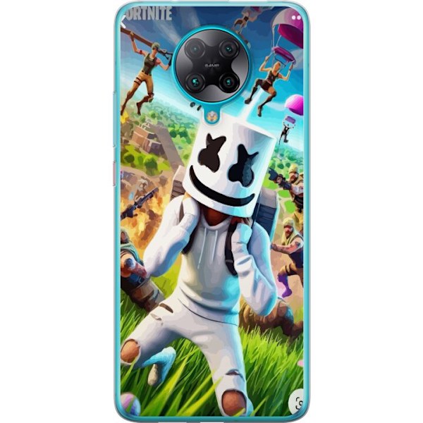 Xiaomi Poco F2 Pro Läpinäkyvä kuori Fortnite