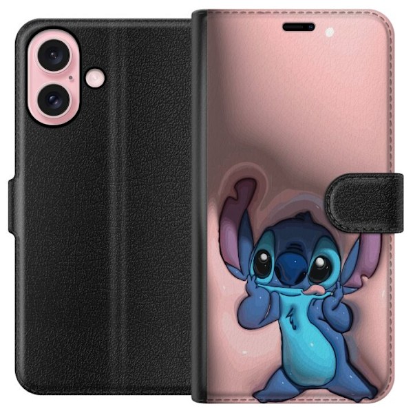 Apple iPhone 16 Lompakkokotelo Stitch