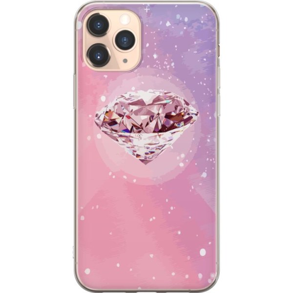 Apple iPhone 11 Pro Gennemsigtig cover Glitter Diamant
