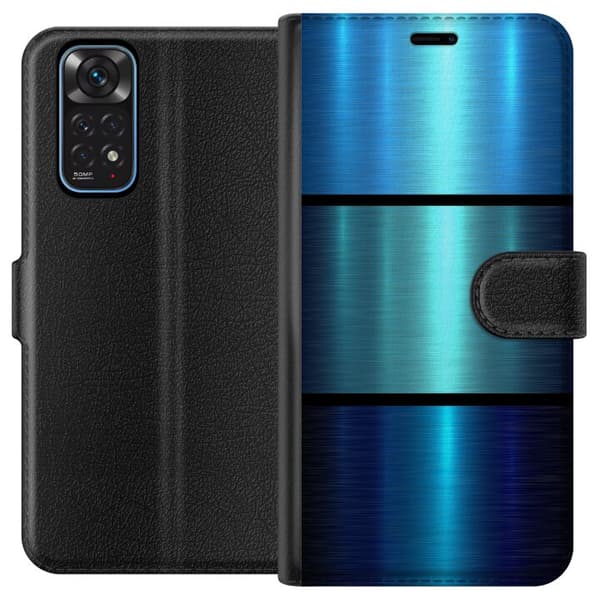 Kompatibelt Plånboksfodral till Xiaomi Redmi Note 11 Blå