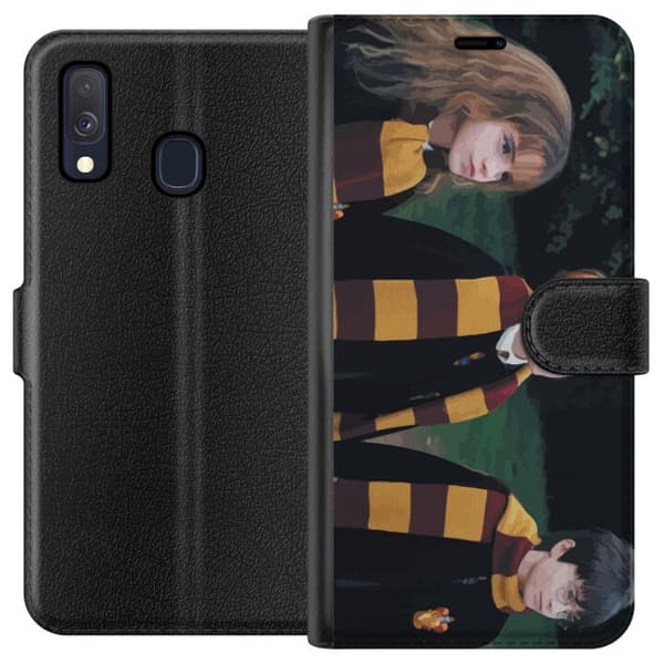 Kompatibelt Plånboksfodral till Samsung Galaxy A40 Harry Potter